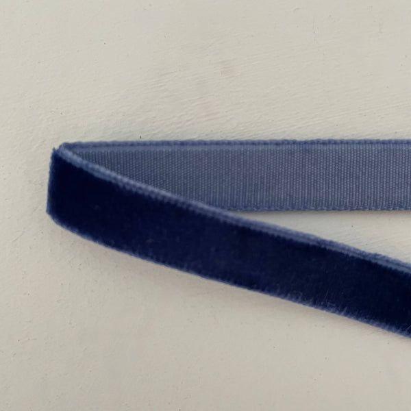 2 1/4" round top brass bell ornament 16 colors velvet ribbon