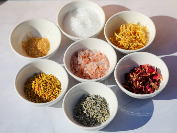 Sparkle & Soak: Honey Rose Bath Salts