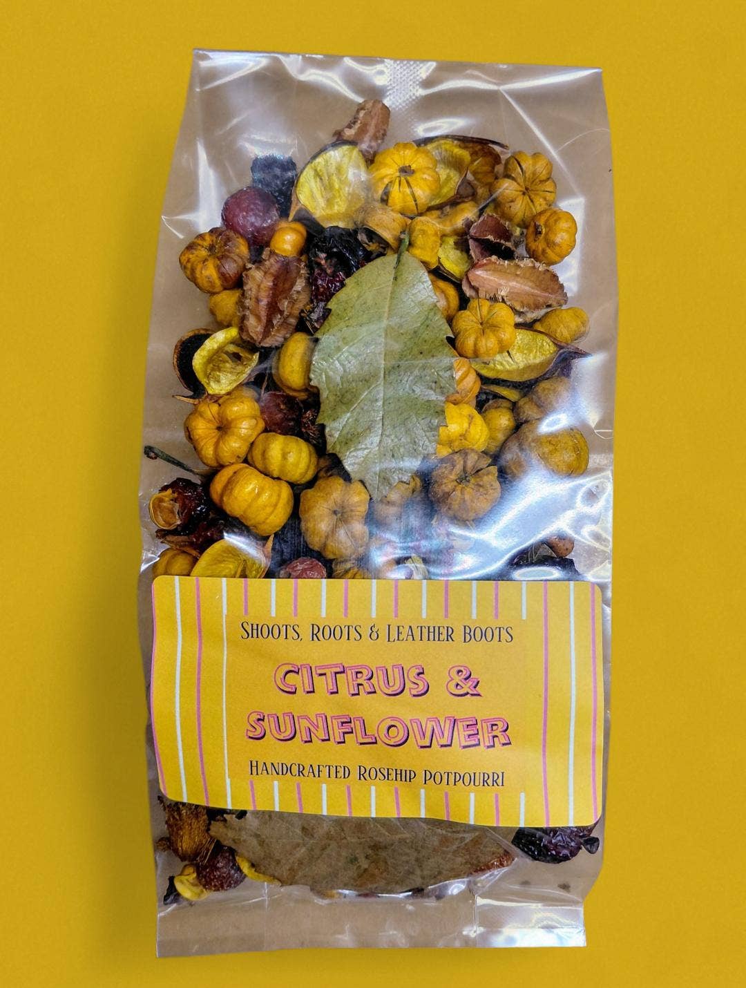 Citrus & Sunflower Handcrafted Country Potpourri