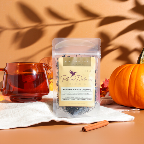 Pumpkin Spice Brulee Oolong Loose Leaf Tea