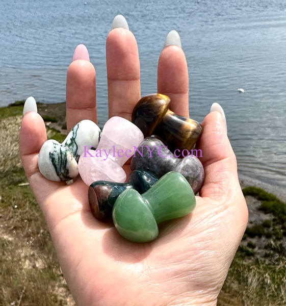 Natural mix Crystal Mushrooms 3.5cm Crystal Healing