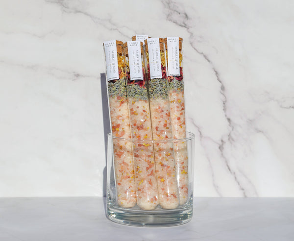 Sparkle & Soak: Honey Rose Bath Salts