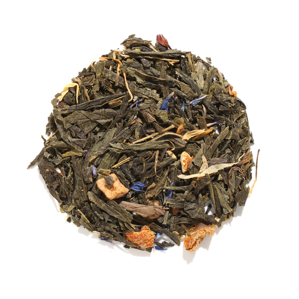 Queen's Blend Lemon Creme Earl Grey Green Loose Leaf Tea