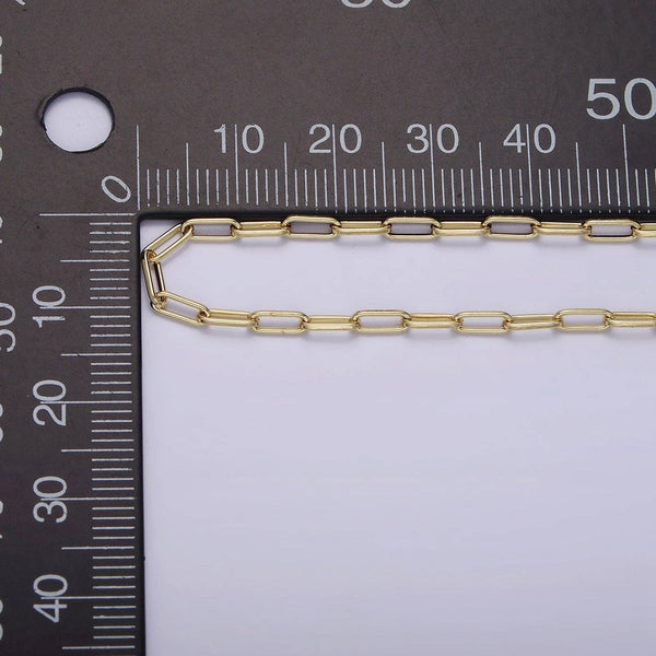 16"/18"/20" 2.3mm Paperclip Layering Chain Necklace