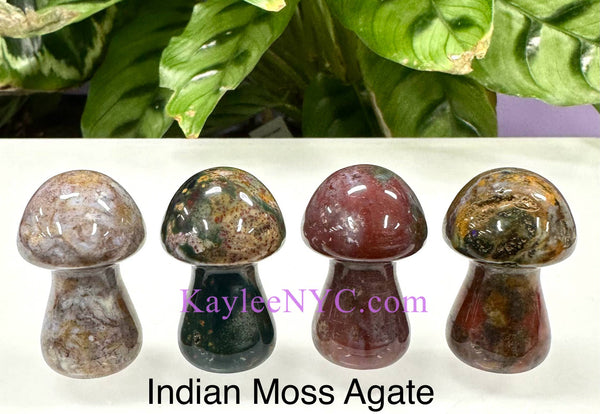 Natural mix Crystal Mushrooms 3.5cm Crystal Healing