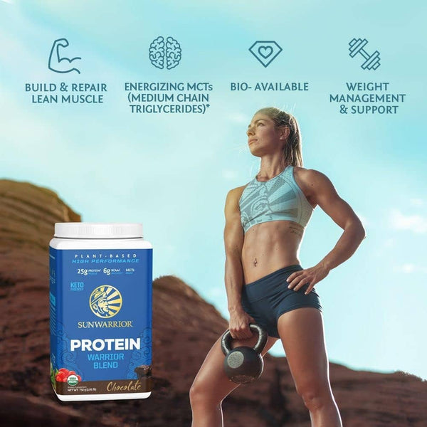Warrior Blend Chocolate Protein - Pea Protein Powder