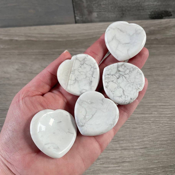 Heart Shaped Worry Stones – Bulk Crystal Pocket Stones